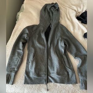 Lululemon Full-Length Scuba Hoodie (Full Zip), perfect condition, size 10